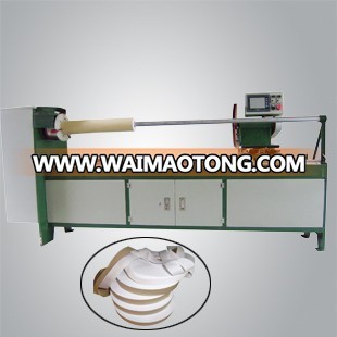 manual piping strip cutting machine,ribbon slitting machine,bag making machinery